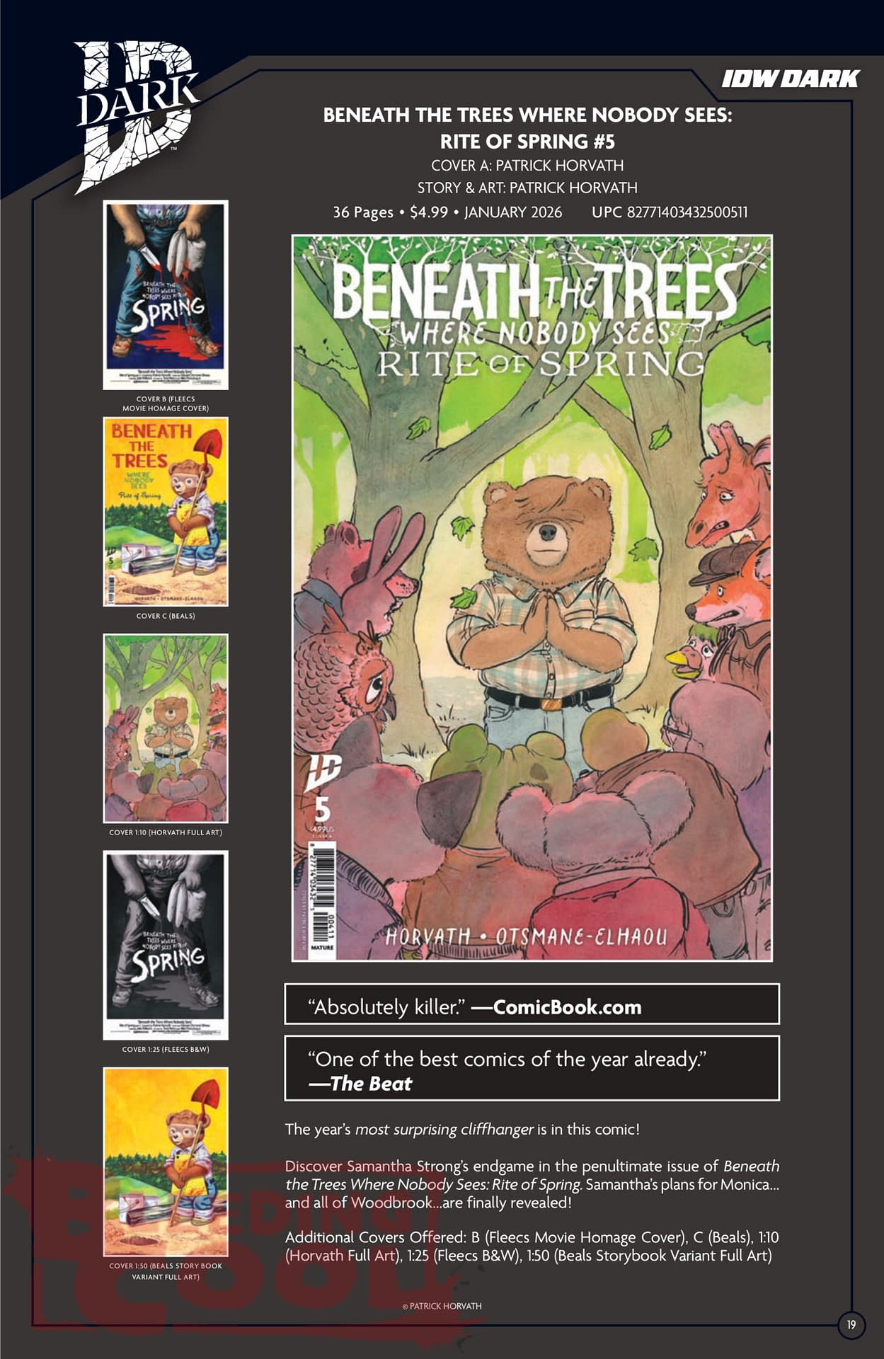IDW Full January 2026 Solicits And Solicitations