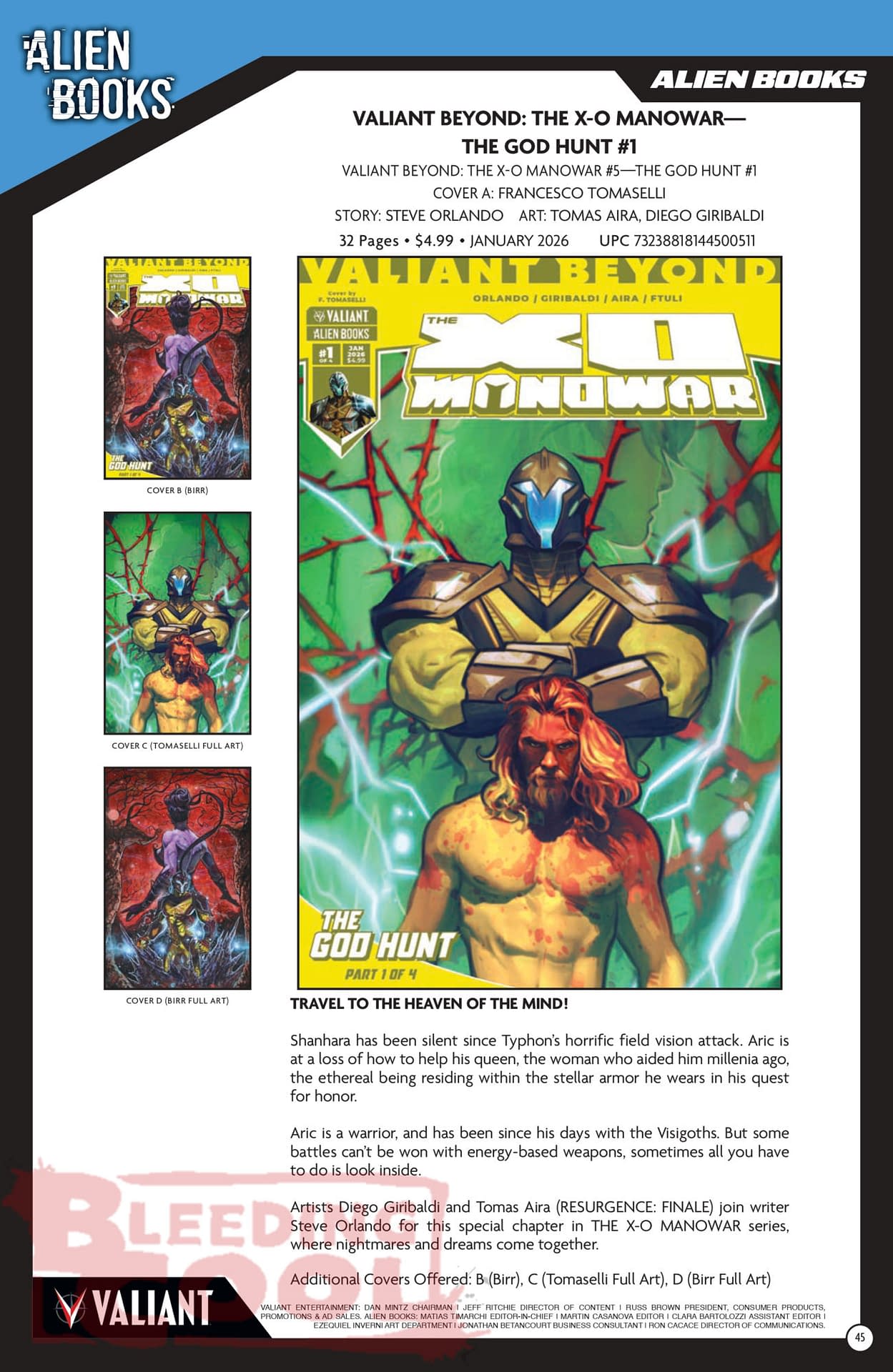 IDW Full January 2026 Solicits And Solicitations