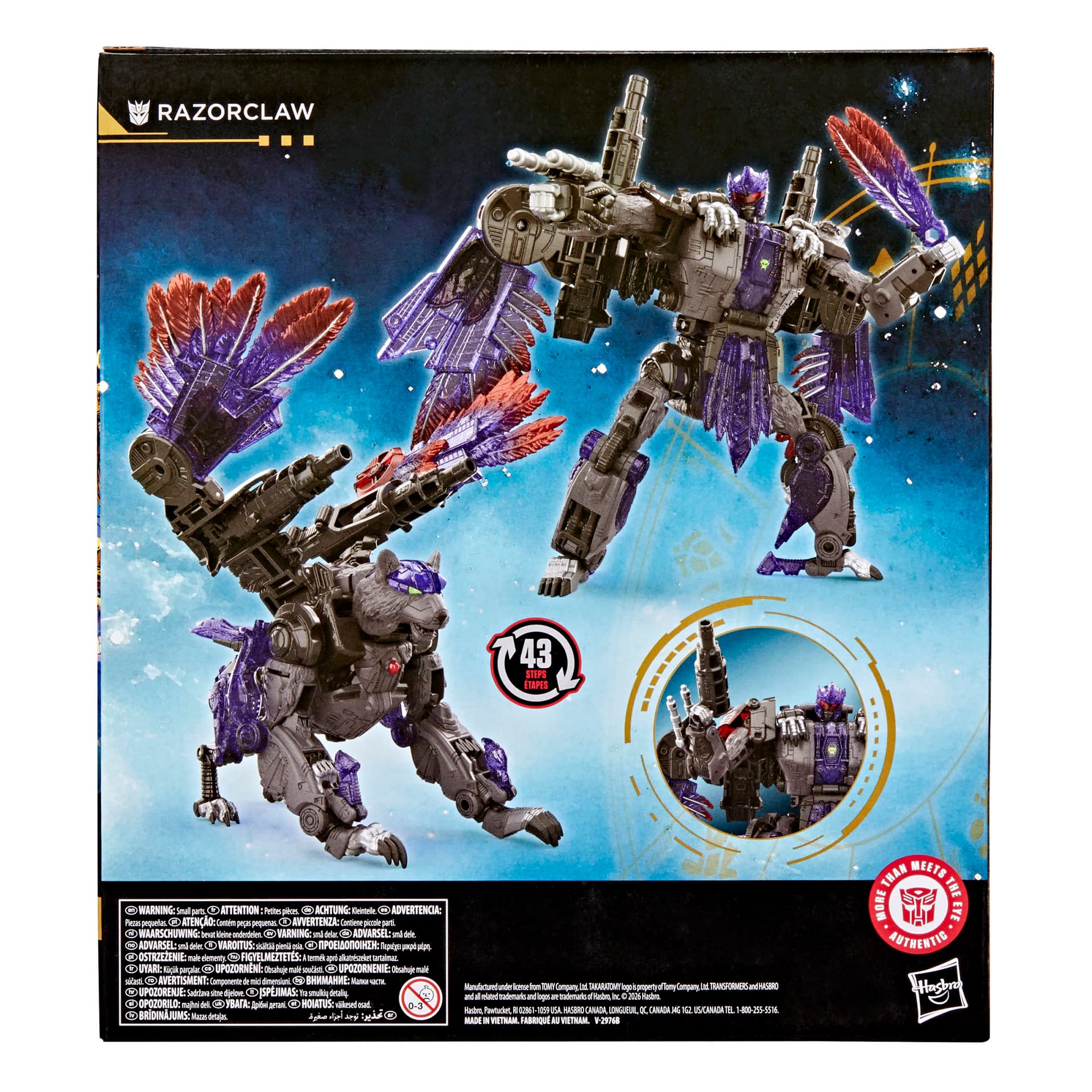 Razorclaw Embraces with Beast Side with New Transformers Figure