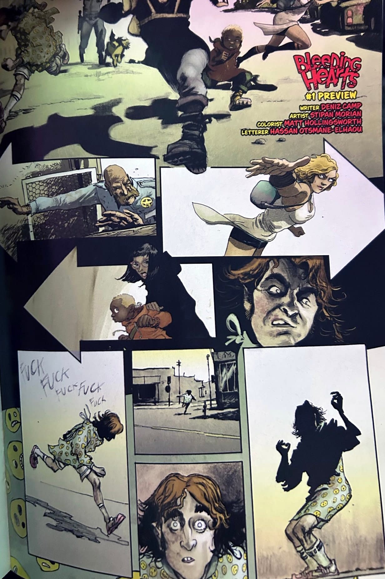 DC Vertigo At NYCC: Bleeding Hearts by Deniz Camp, Stipan Morian,