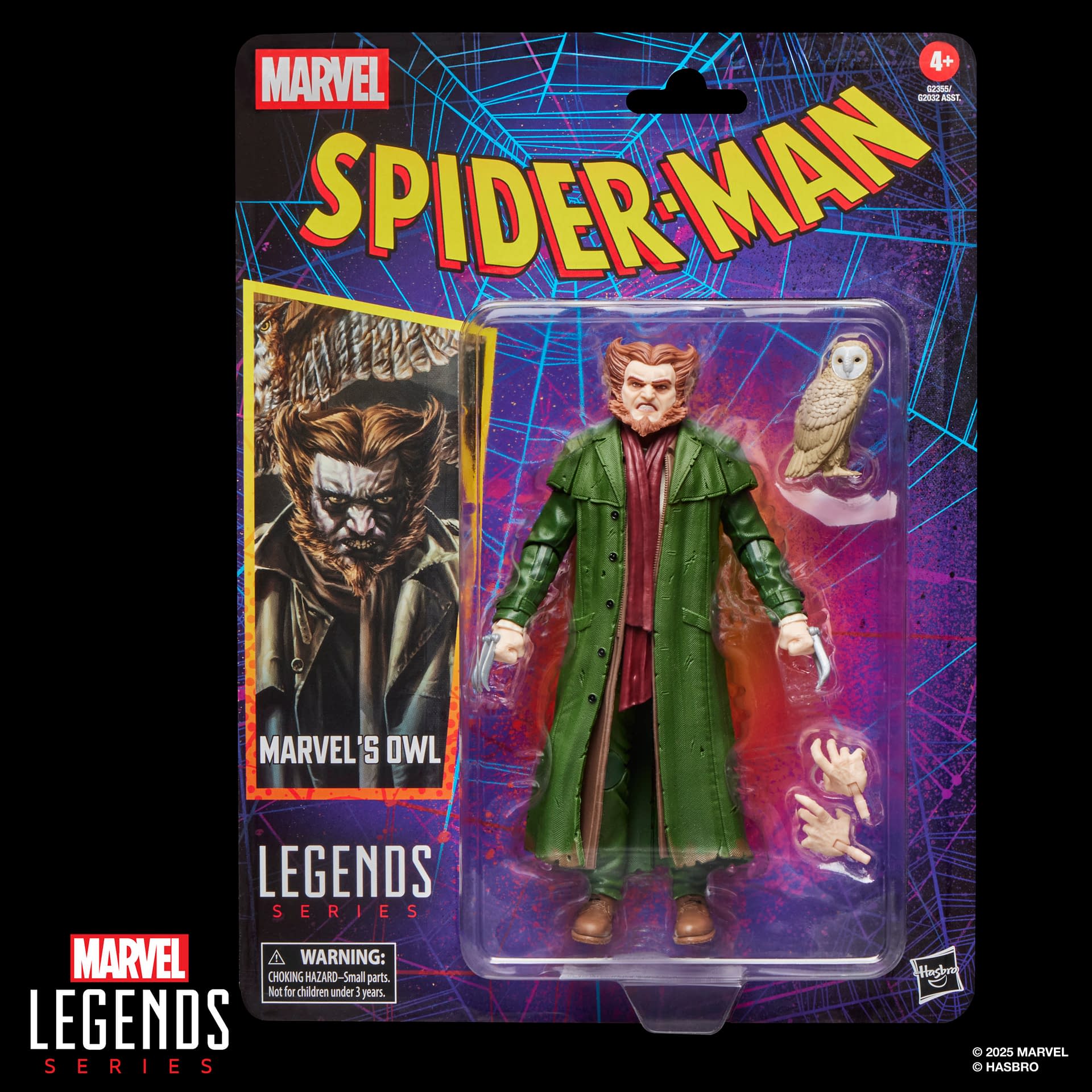 Marvel Comics Owl Enters the Gang War with New Marvel Legends 