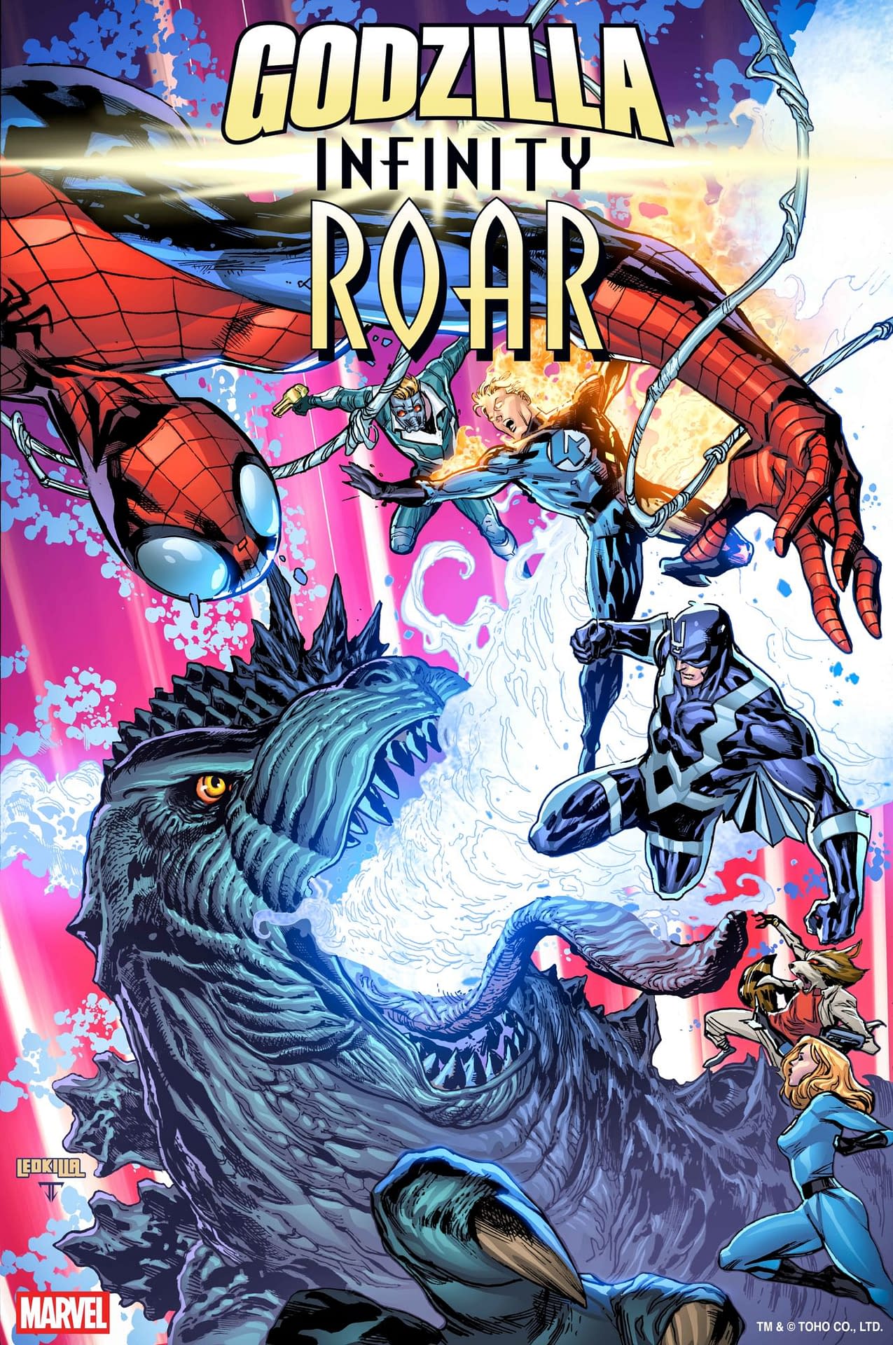 Marvel Launches Godzilla: Infinity Roar by Gerry, Garron & Guara