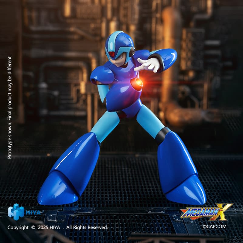 Mega Man Comes to Hiya Toys with New Mega Man X series X Figure