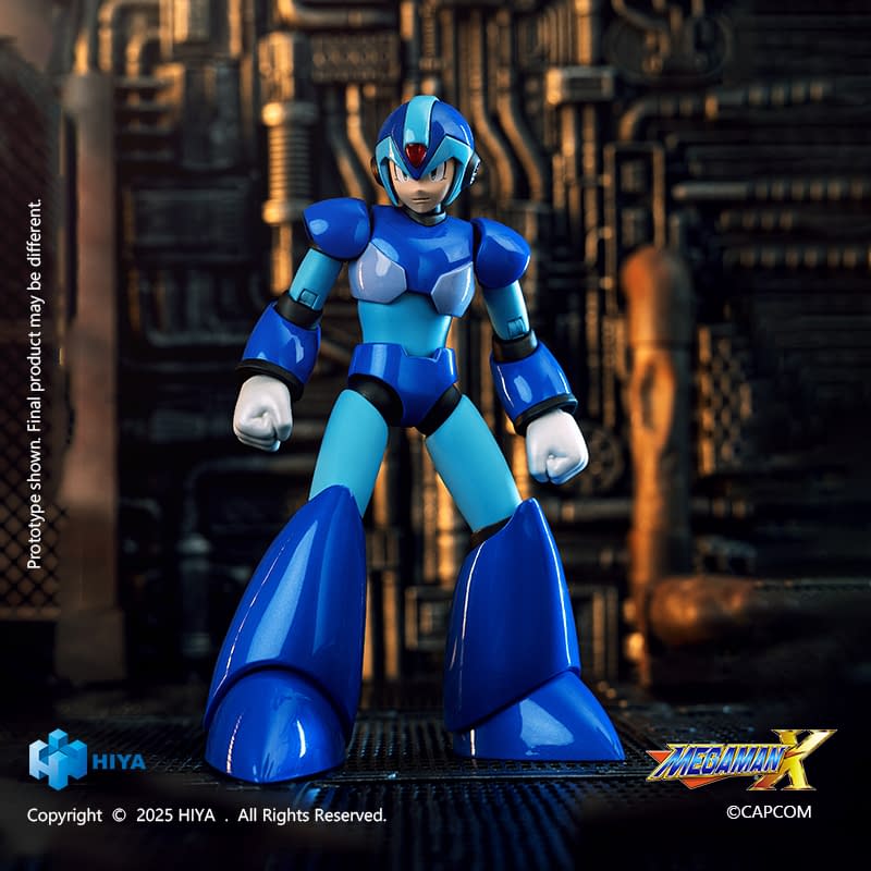 Mega Man Comes to Hiya Toys with New Mega Man X series X Figure