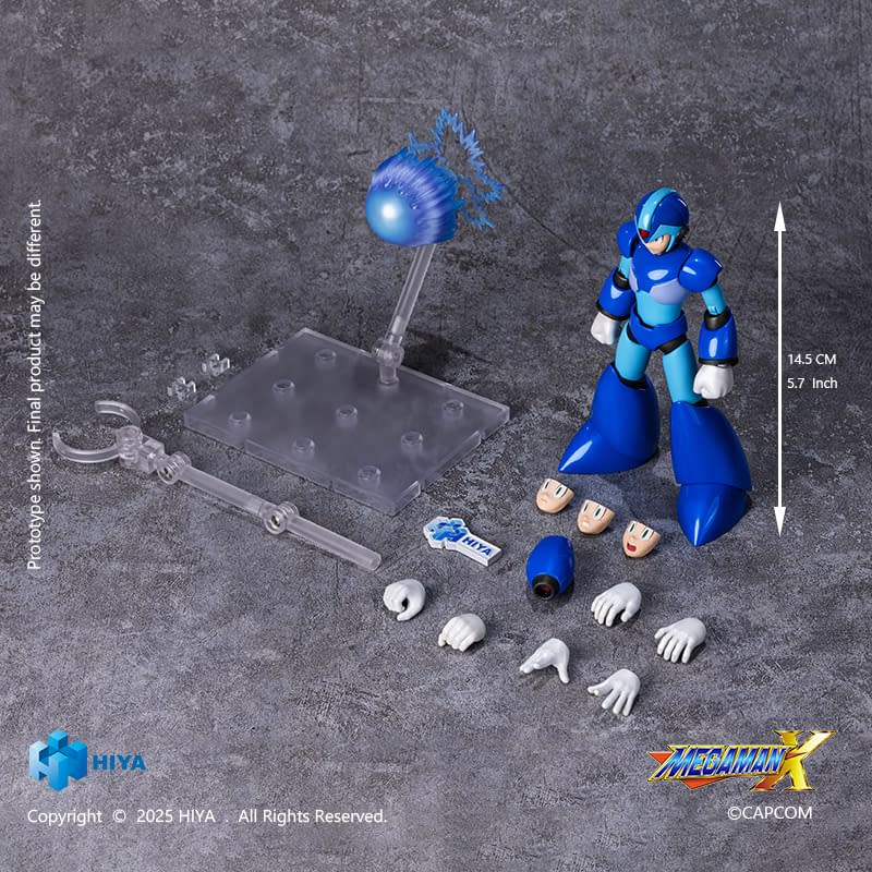 Mega Man Comes to Hiya Toys with New Mega Man X series X Figure