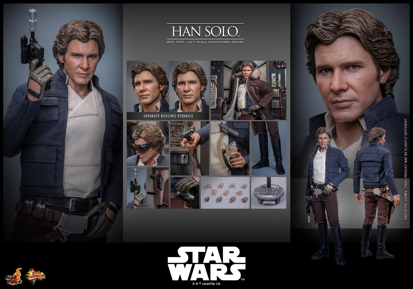 New Star Wars: The Empire Strike Back 1/6 Scale Han Solo Revealed
