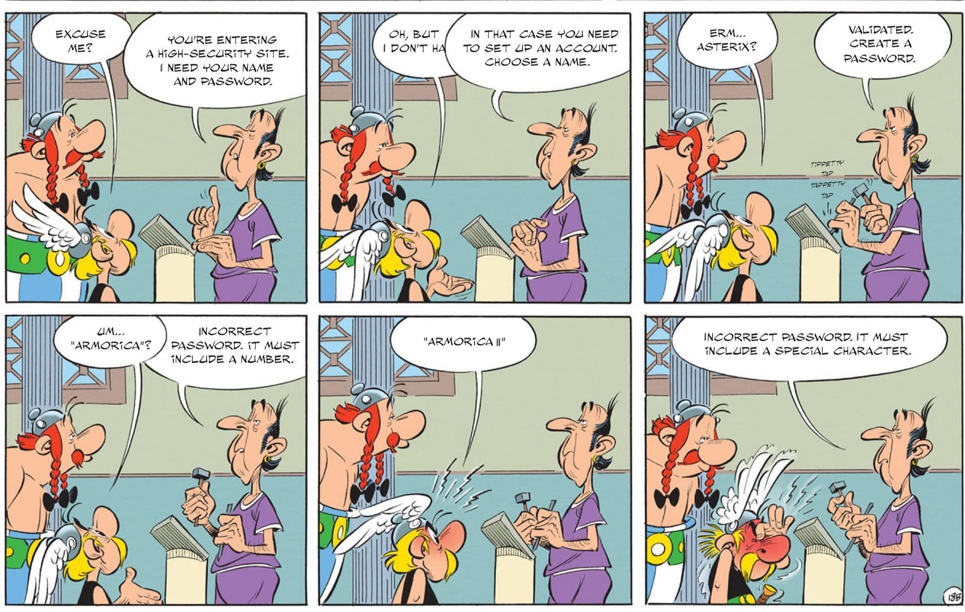 How Did Ricky Gervais Appears In Asterix In Lusitiana?