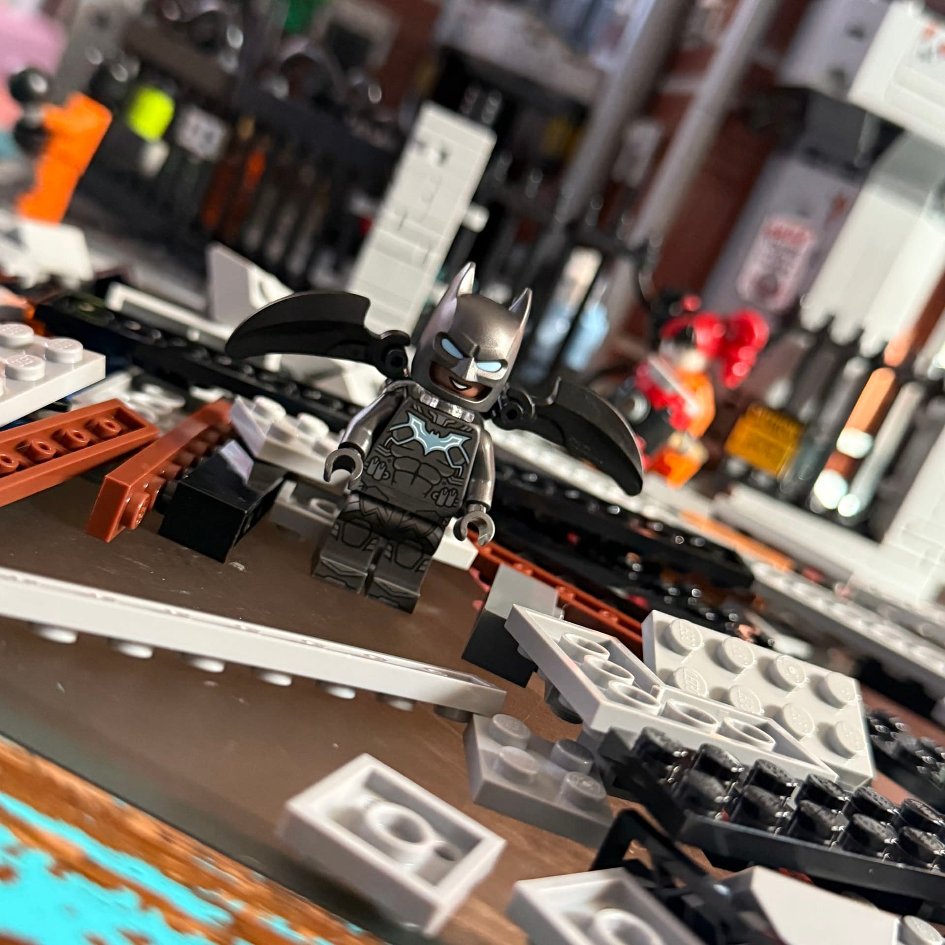 Halloween at the LEGO Arkham Asylum - Catwoman Joins the Fun