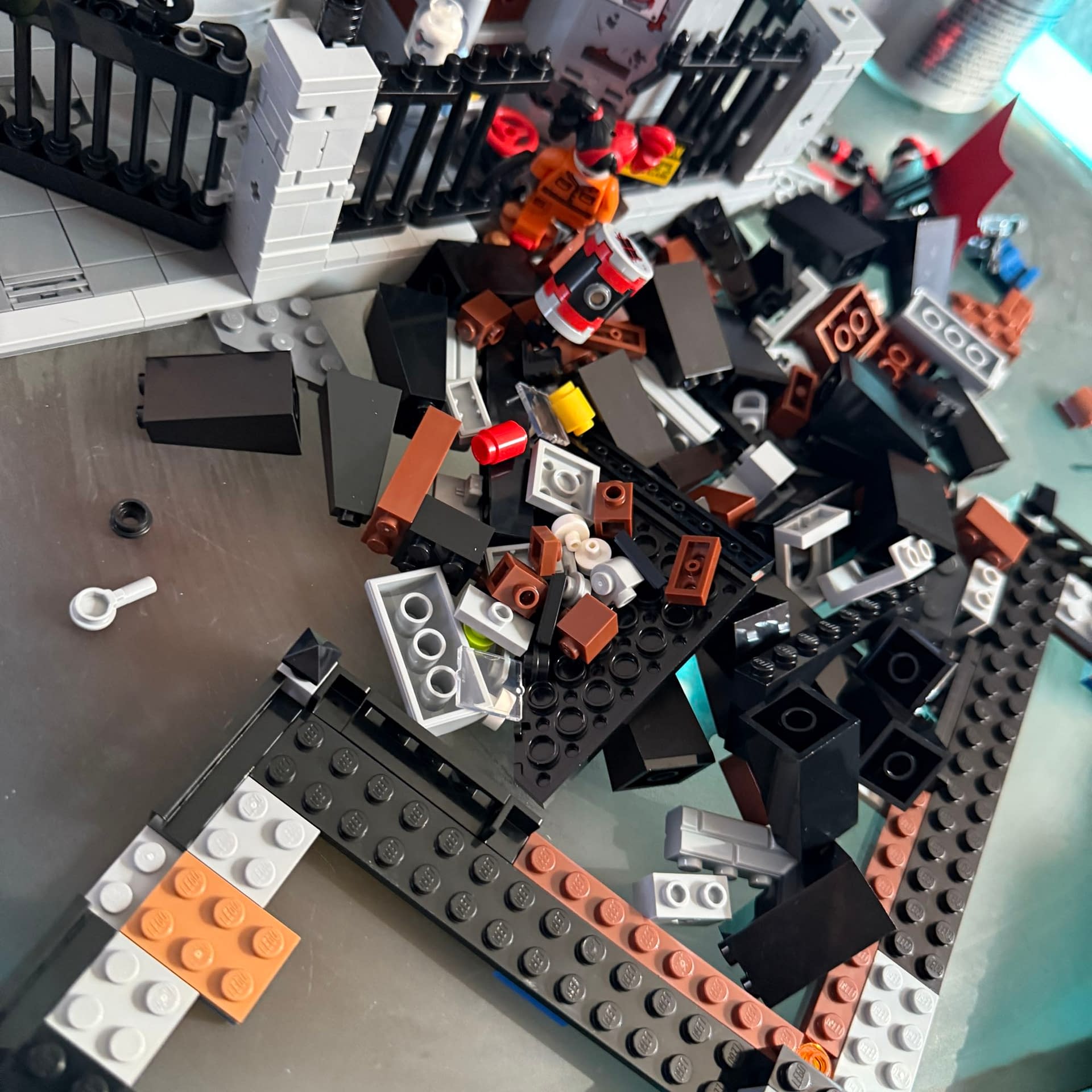 Halloween at the LEGO Arkham Asylum - Catwoman Joins the Fun