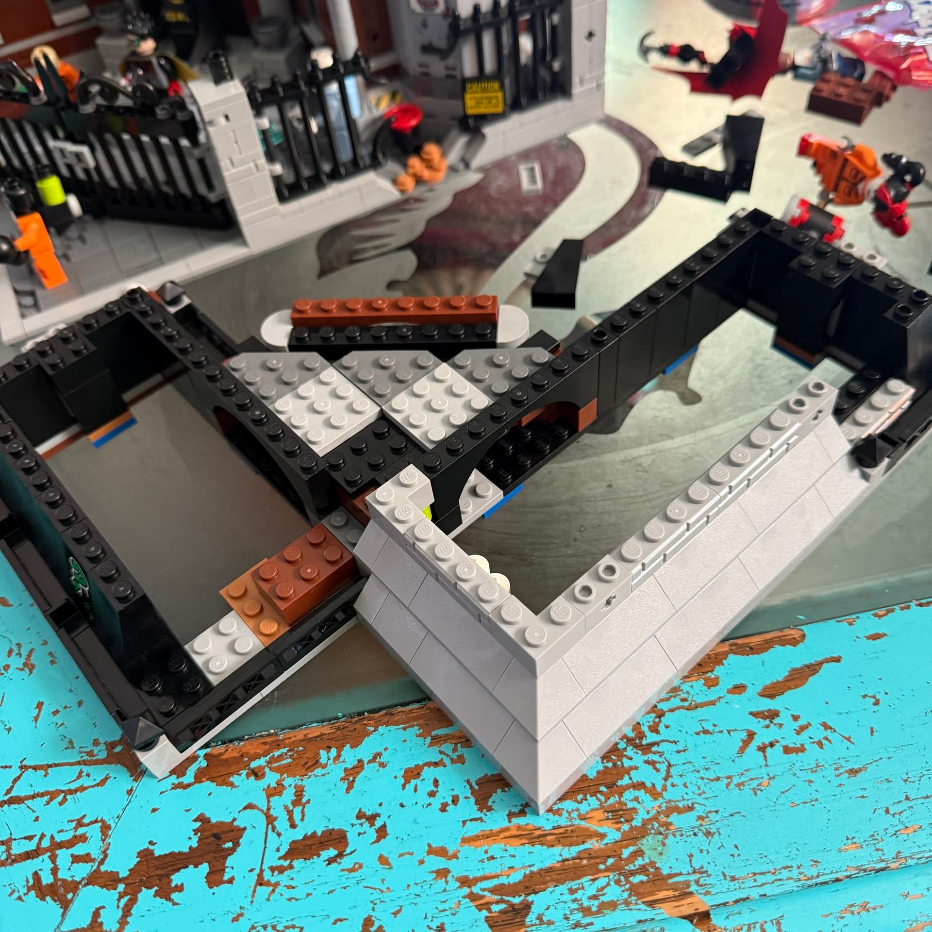 Halloween at the LEGO Arkham Asylum - Catwoman Joins the Fun