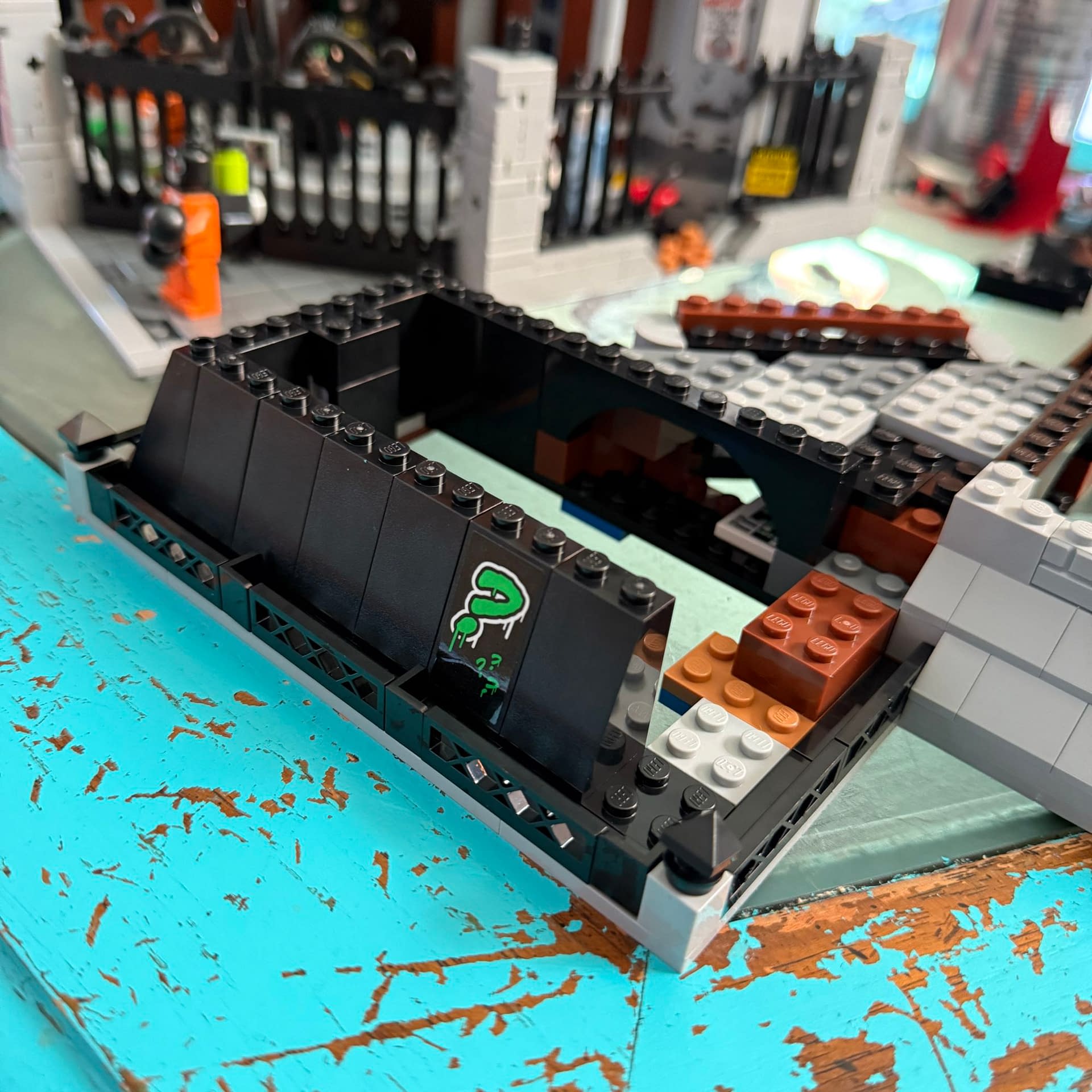 Halloween at the LEGO Arkham Asylum - Catwoman Joins the Fun