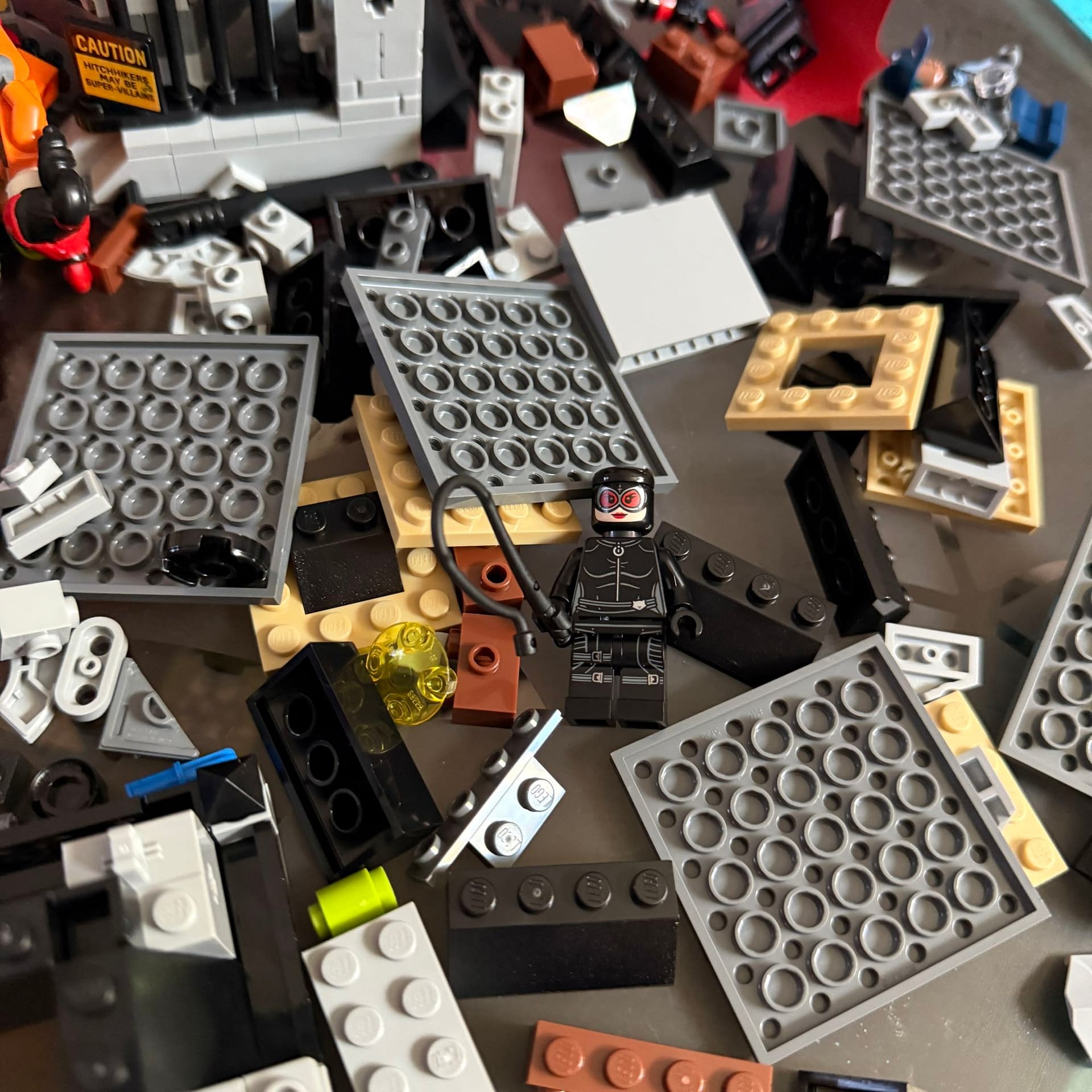 Halloween at the LEGO Arkham Asylum - Catwoman Joins the Fun