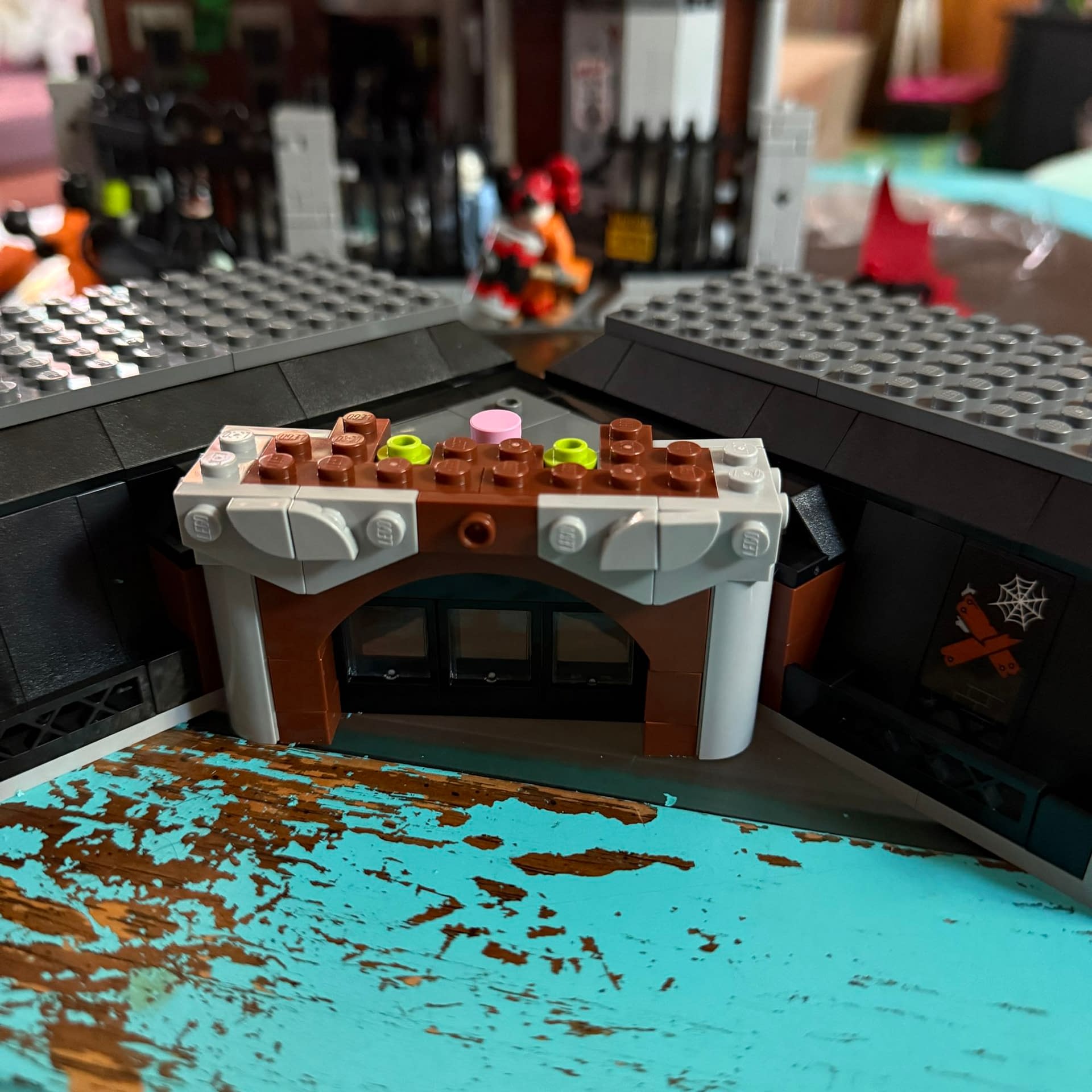 Halloween at the LEGO Arkham Asylum - Catwoman Joins the Fun