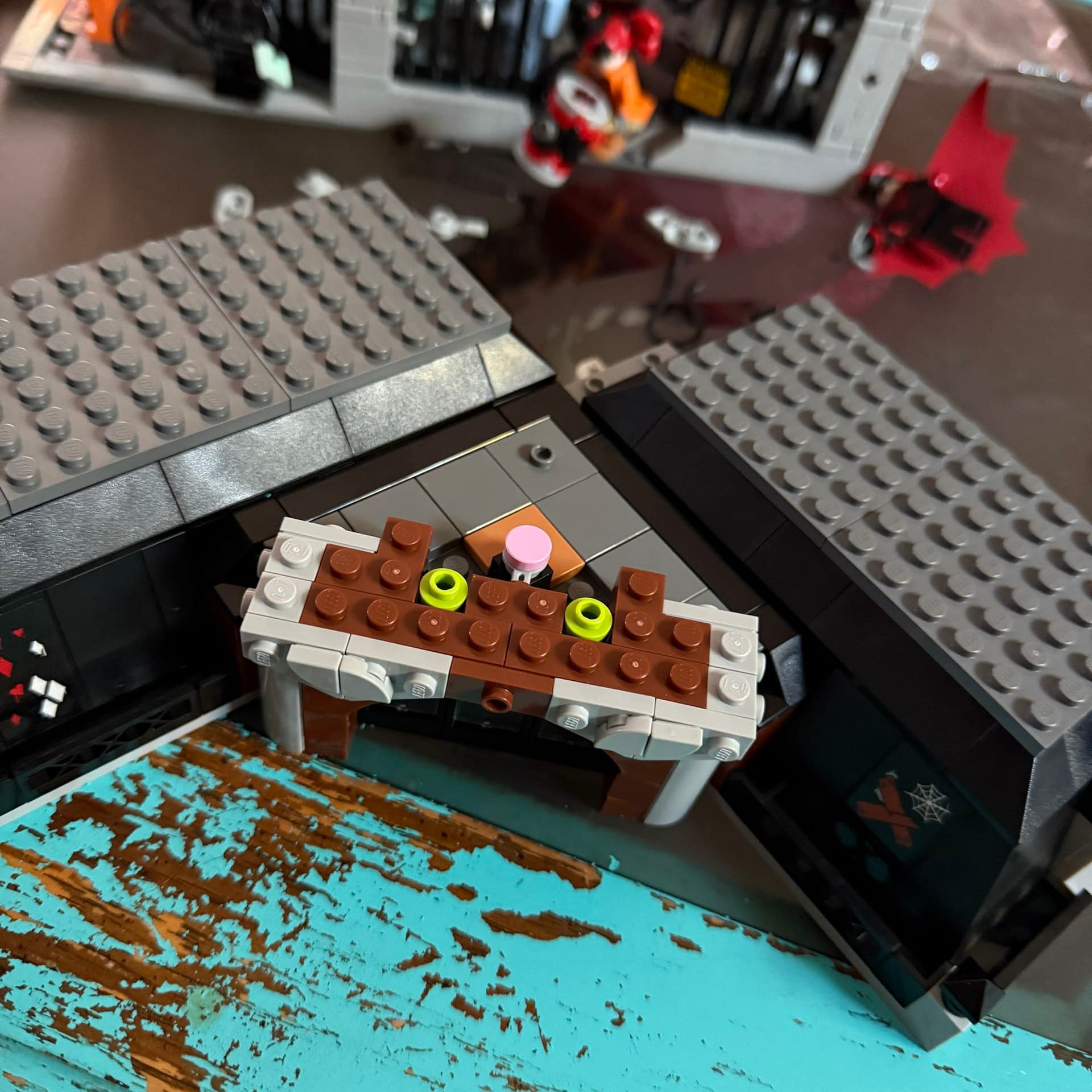 Halloween at the LEGO Arkham Asylum - Catwoman Joins the Fun
