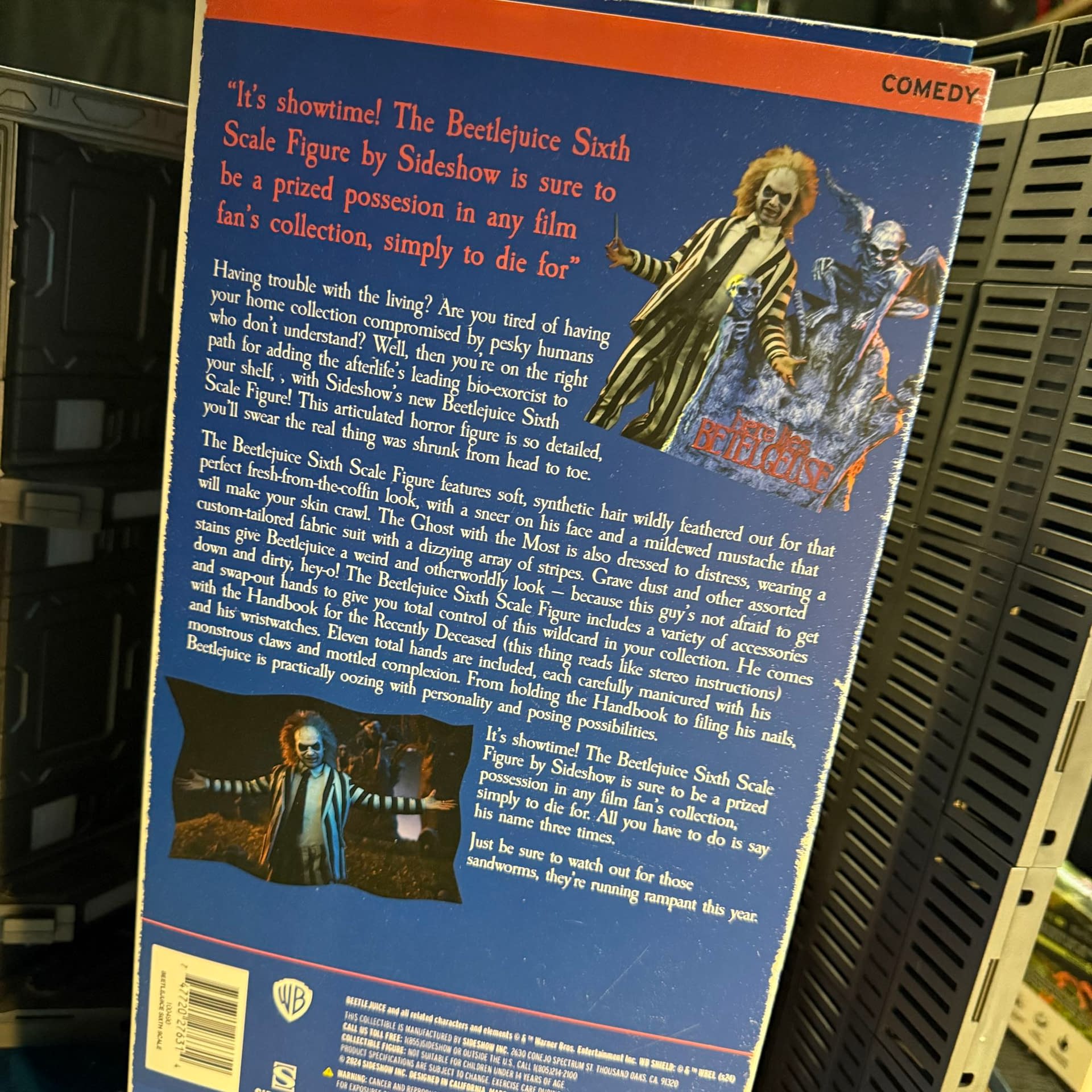 It's Showtime as We Check Out Sideshow's 1/6 Scale Beetlejuice