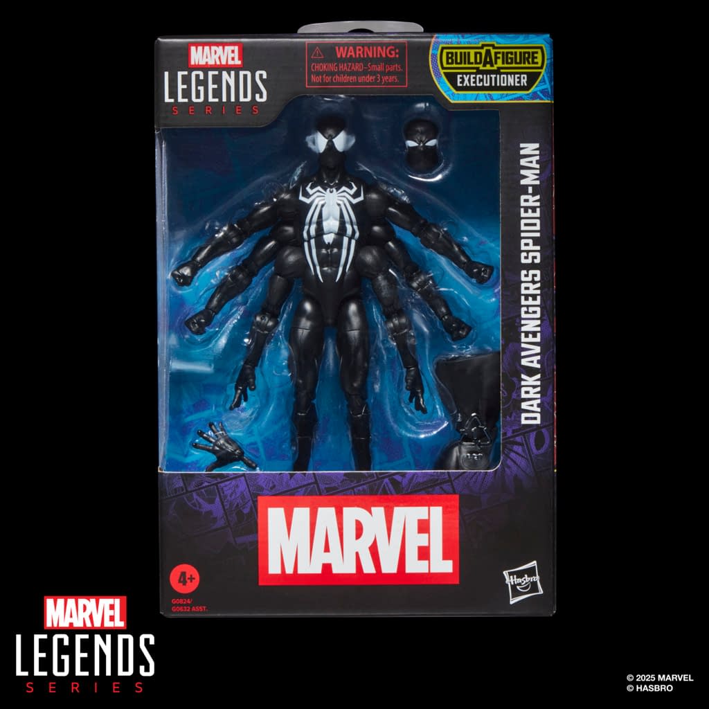 New Marvel Legends Dark Avengers Spider-Man Figure Revealed