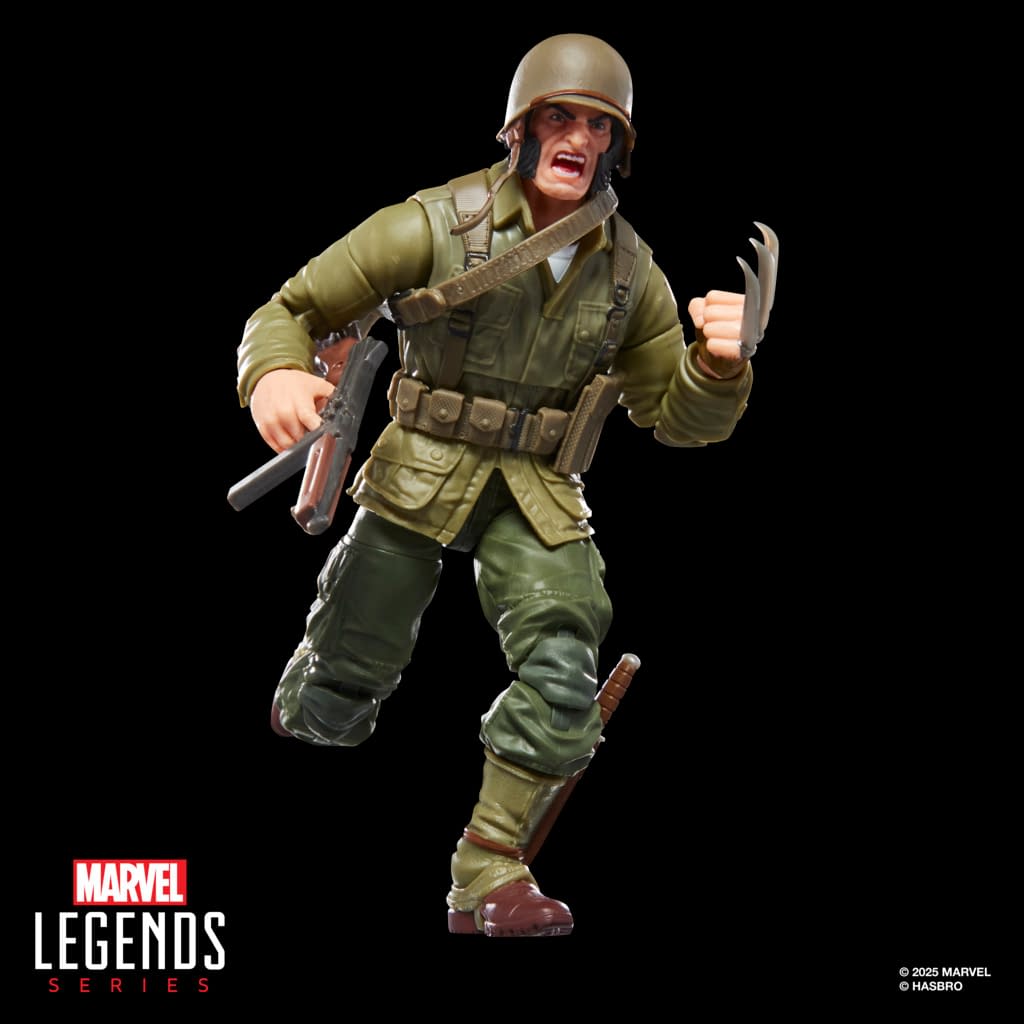 Wolverine Enters WWII with Hasbro's New Marvel Legends Figure