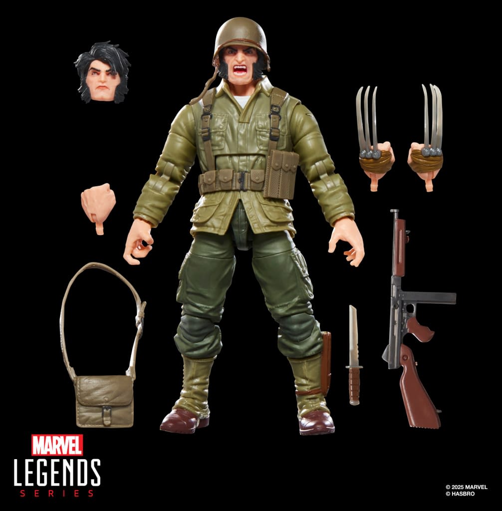 Wolverine Enters WWII with Hasbro's New Marvel Legends Figure