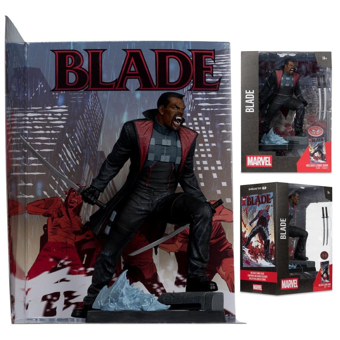 Blade Takes a Bite Out of McFarlane Toys with New Marvel Statue