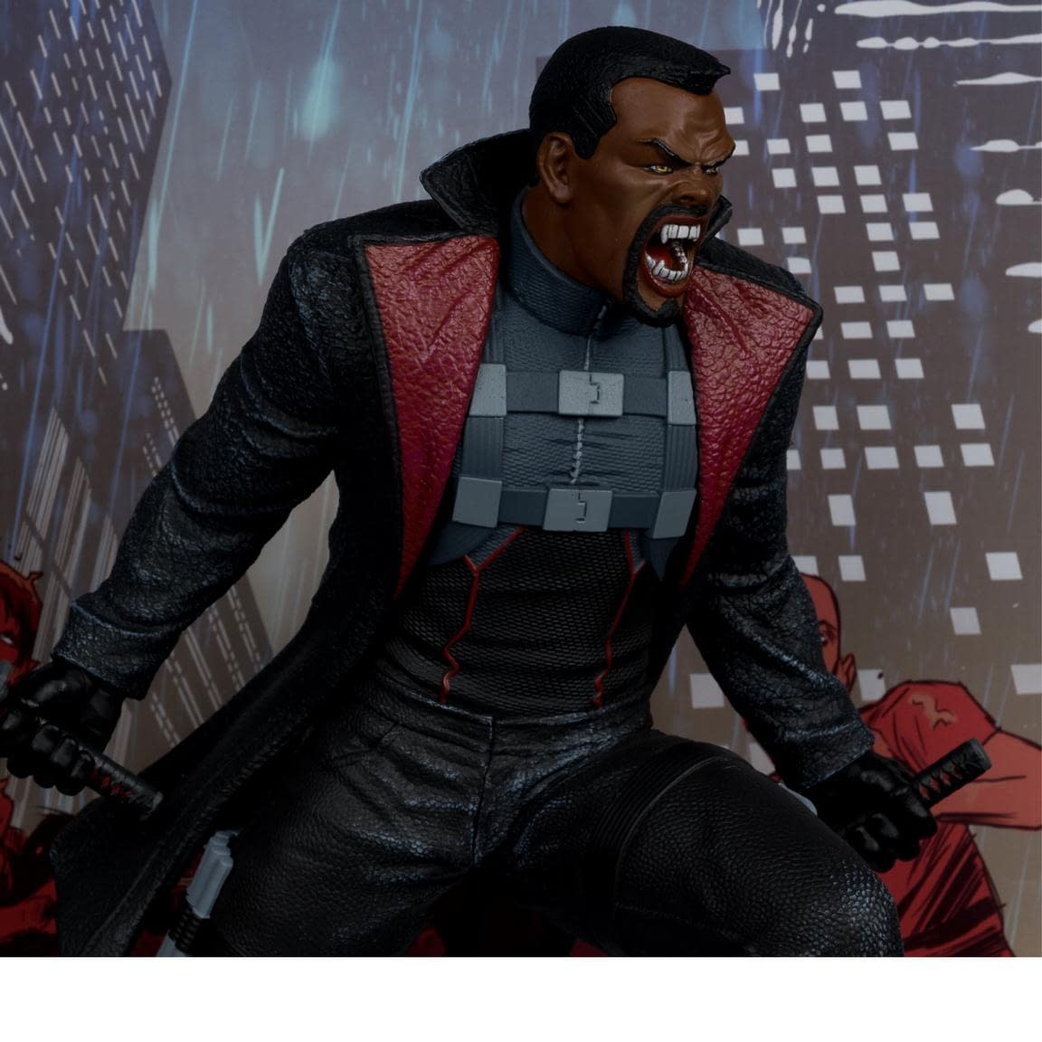 Blade Takes a Bite Out of McFarlane Toys with New Marvel Statue
