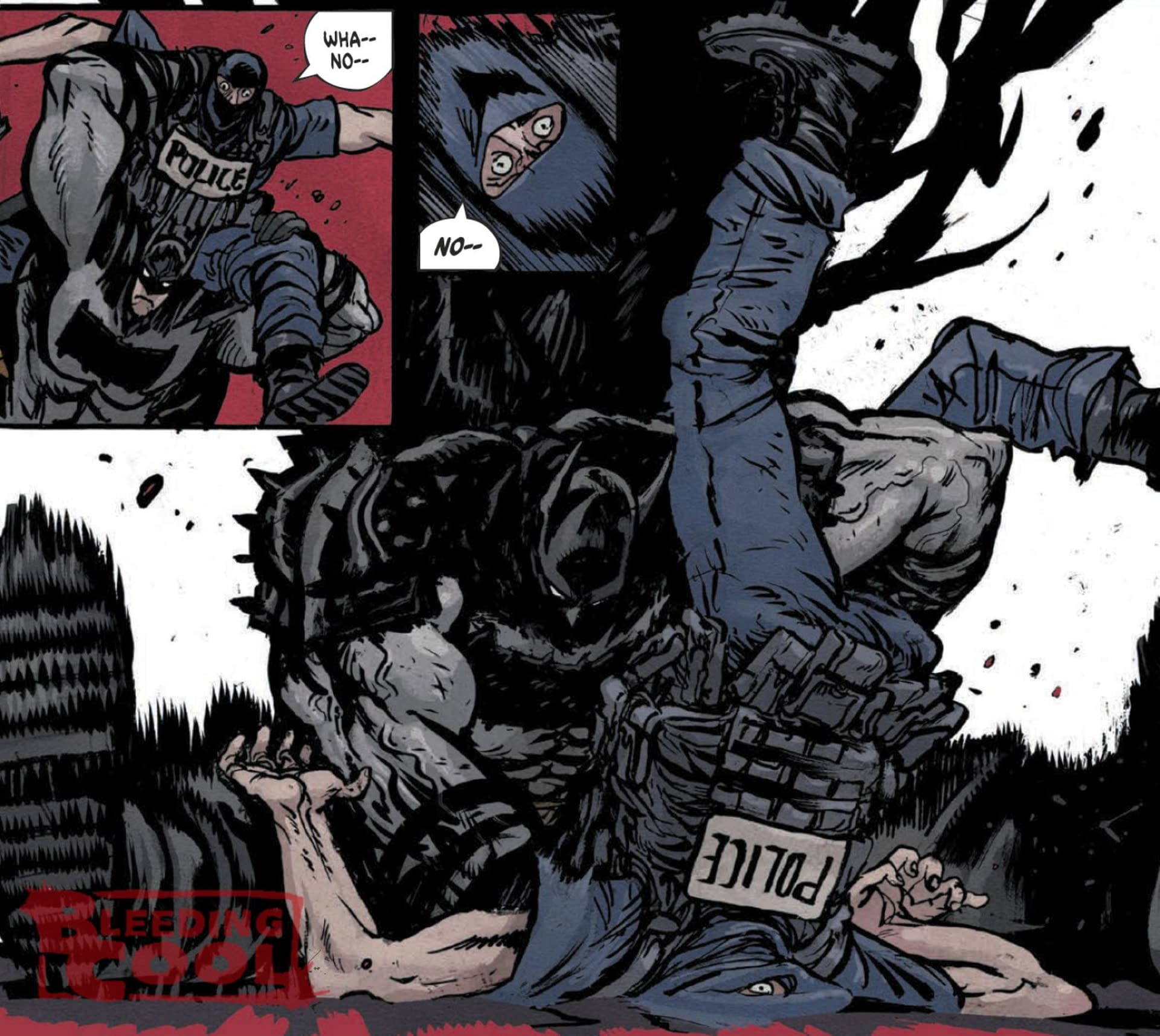 Fight The Police In Tomorrow's Absolute Batman Annual (Spoilers)