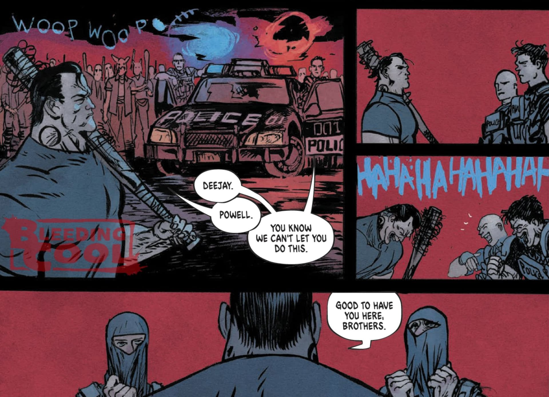 Fight The Police In Tomorrow's Absolute Batman Annual (Spoilers)