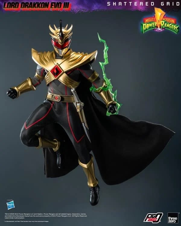 Threezero Unveils New Power Rangers 1/6 Lord Drakkon Evo III Figure