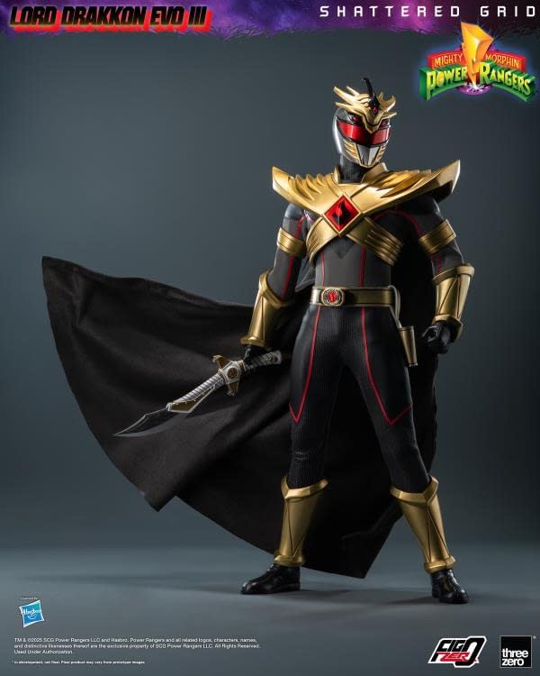 Threezero Unveils New Power Rangers 1/6 Lord Drakkon Evo III Figure
