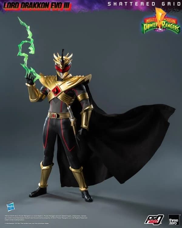 Threezero Unveils New Power Rangers 1/6 Lord Drakkon Evo III Figure