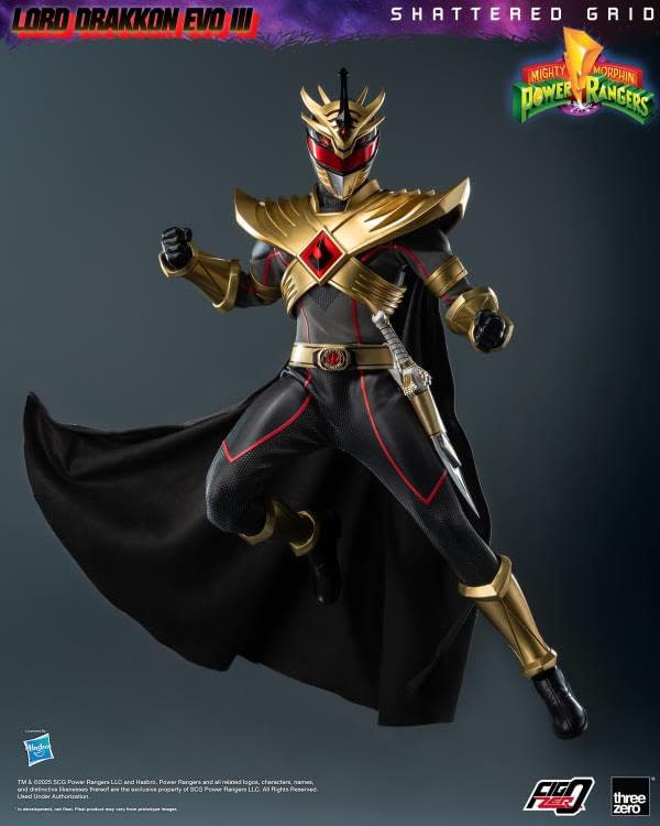 Threezero Unveils New Power Rangers 1/6 Lord Drakkon Evo III Figure