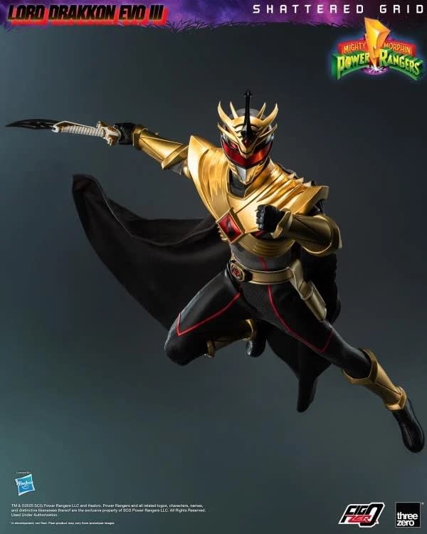 Threezero Unveils New Power Rangers 1/6 Lord Drakkon Evo III Figure