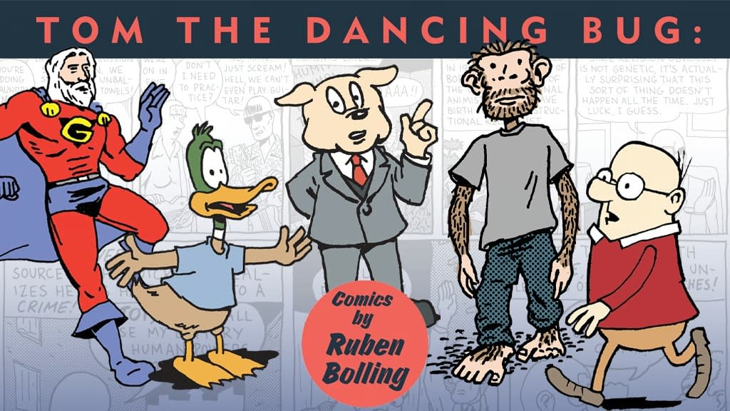 Ruben Bolling's Trump Strips Join Tom The Dancing Bug Kickstarter