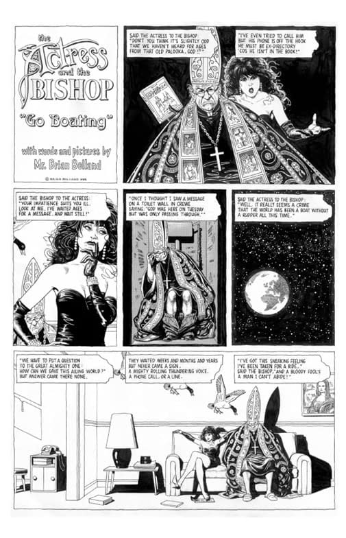 Brian Bolland To Collect The Actress And The Bishop In Colour
