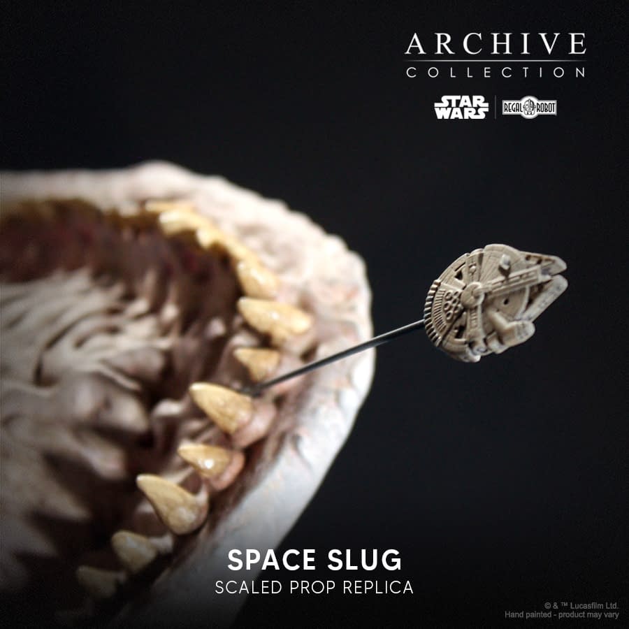 Regal Robot Debuts New Star Wars Space Slug Scaled Prop Replica