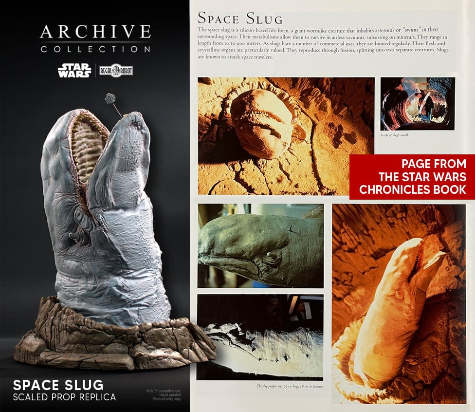 Regal Robot Debuts New Star Wars Space Slug Scaled Prop Replica