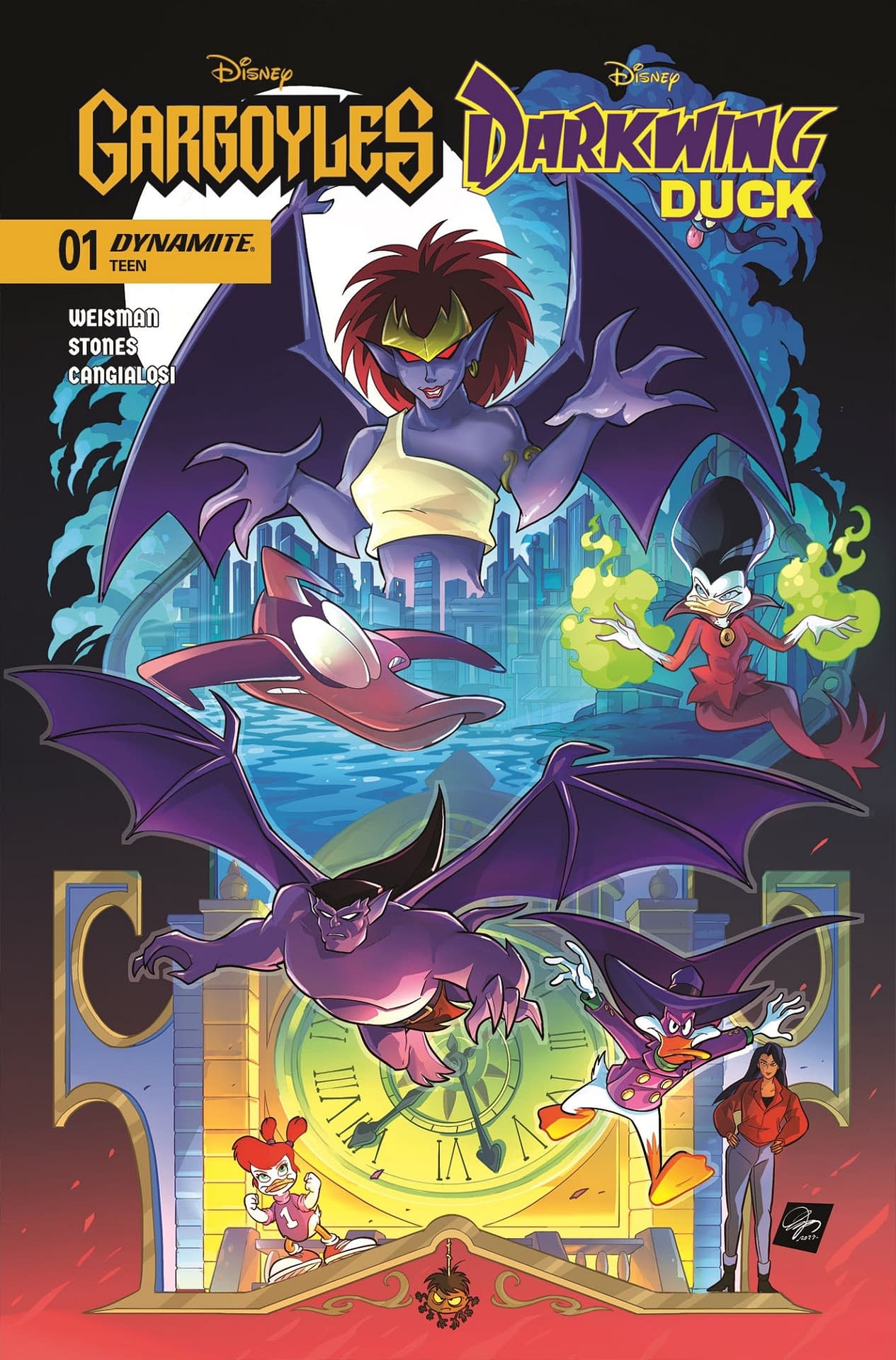 Greg Weisman & Tad Stones' Gargoyles/Darkwing Duck Crossover For 2026