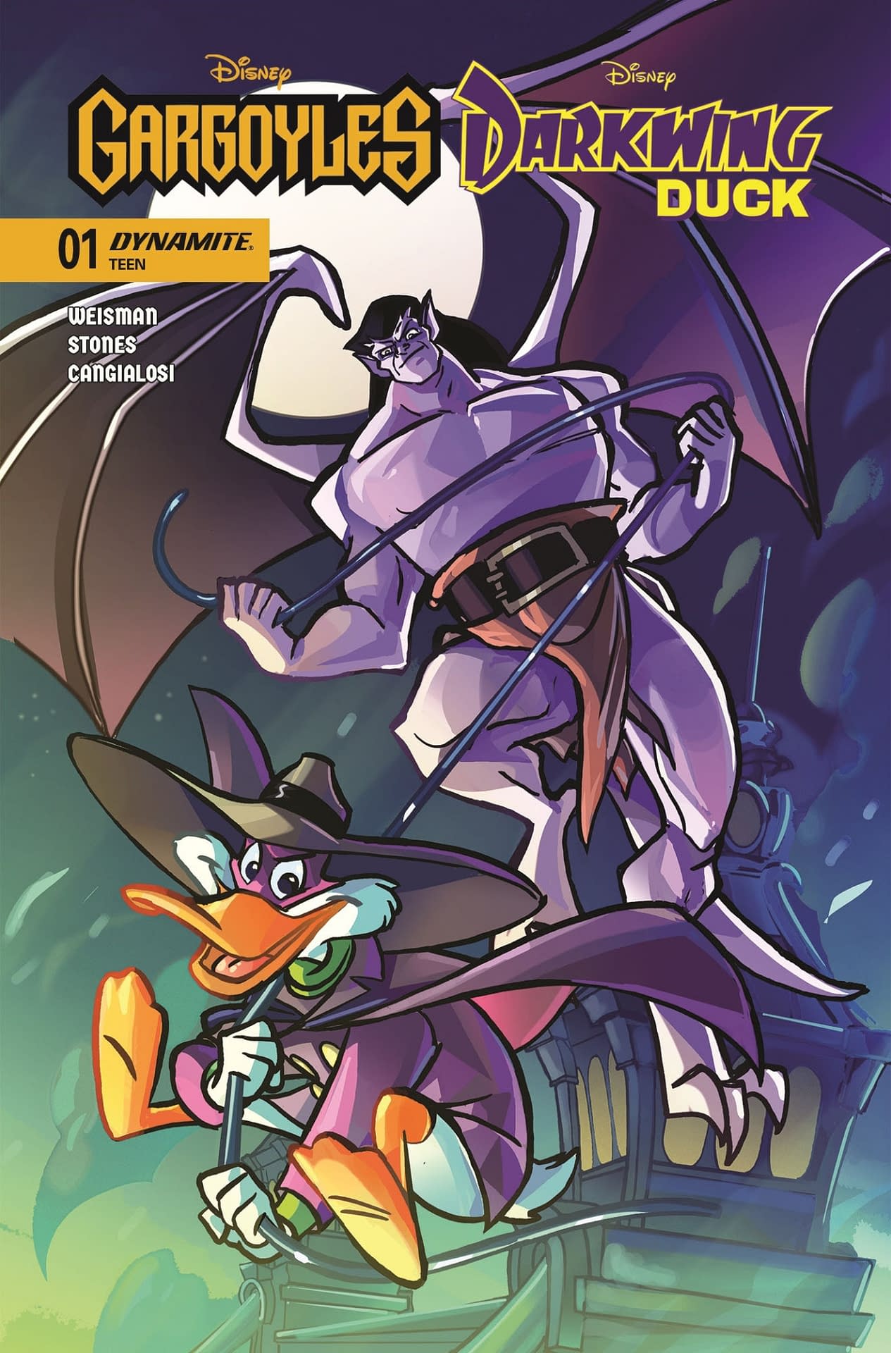 Greg Weisman & Tad Stones' Gargoyles/Darkwing Duck Crossover For 2026