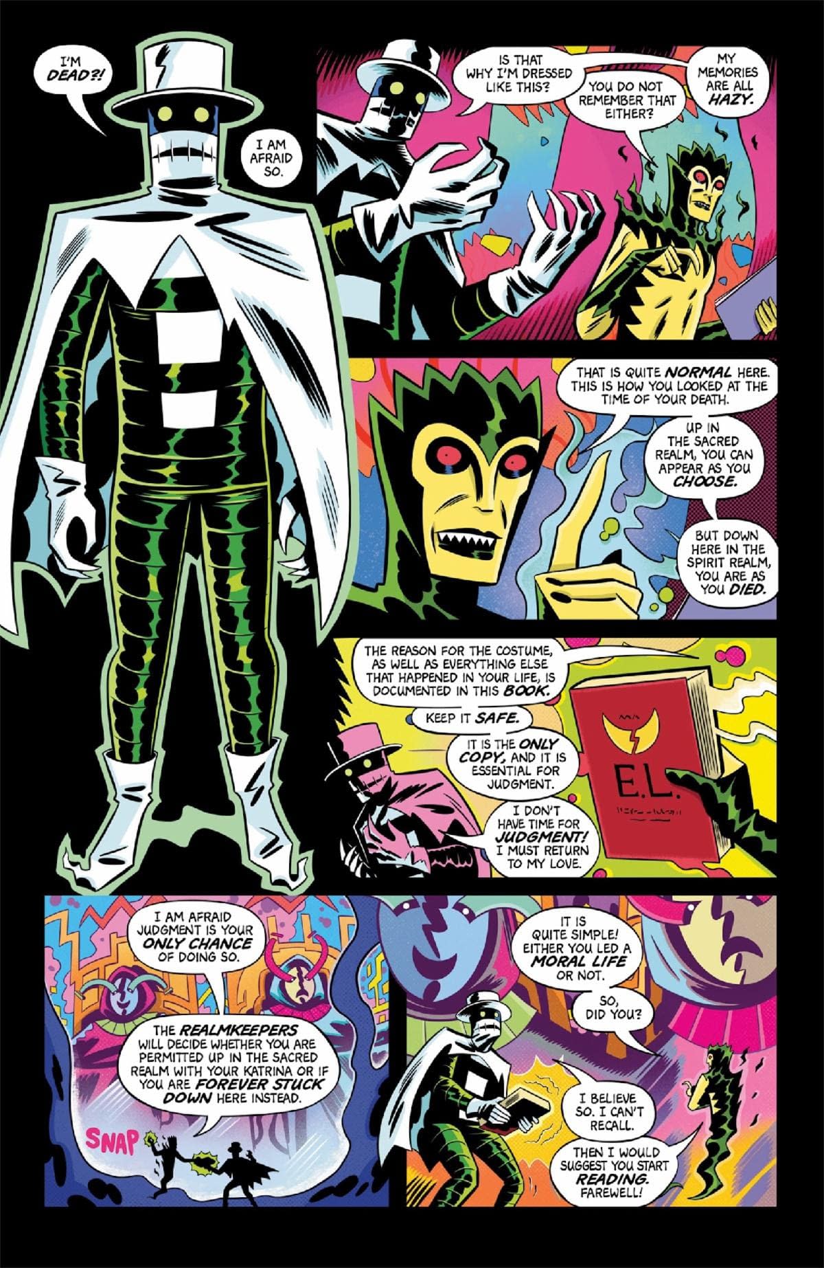 Nick Cagnetti & Daniel Ziegler's Spirit Of The Shadows from Oni Press