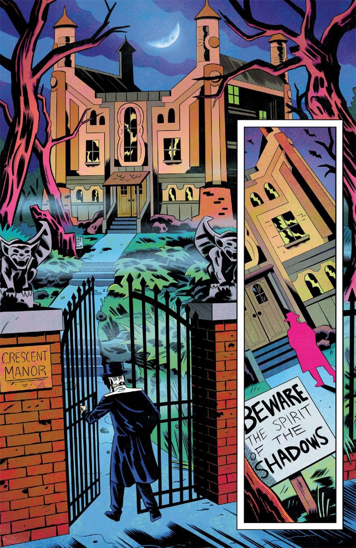 Nick Cagnetti & Daniel Ziegler's Spirit Of The Shadows from Oni Press