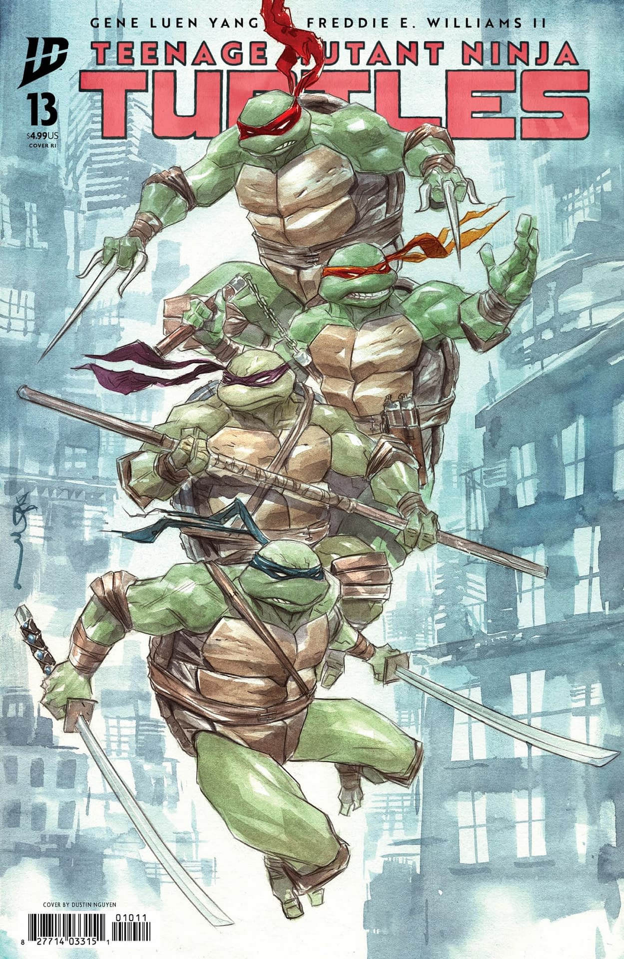 Teenage Mutant Ninja Turtles #13 Sells Over 100,000