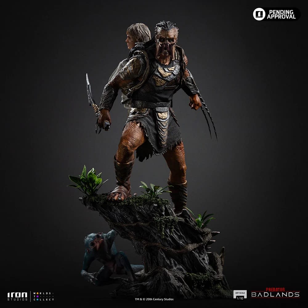 Adventure Awaits with Iron Studios New 1/10 Predator: Badlands Statue 