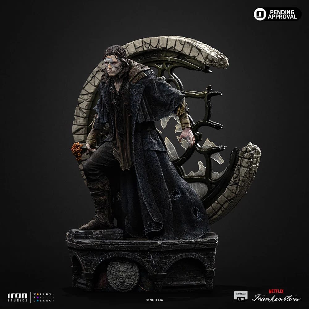 Iron Studios Debuts New Guillermo Del Toro's Frankenstein Statue
