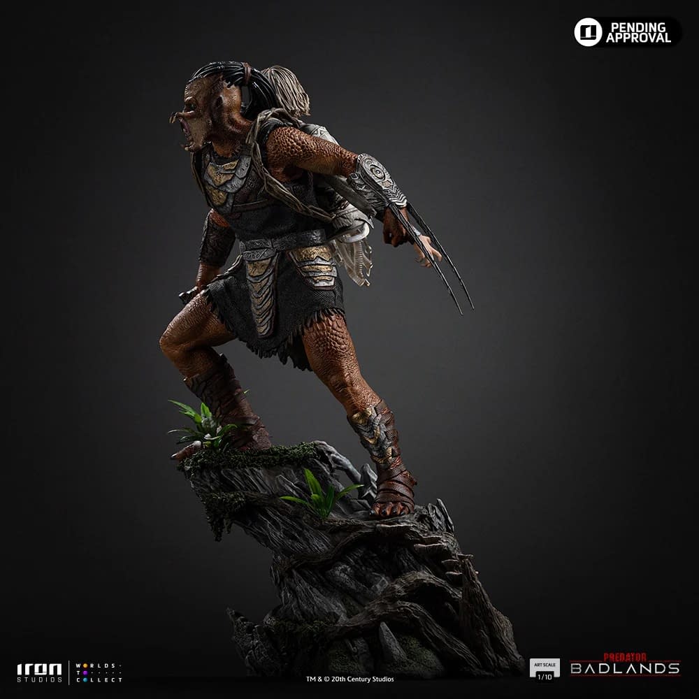 Adventure Awaits with Iron Studios New 1/10 Predator: Badlands Statue 