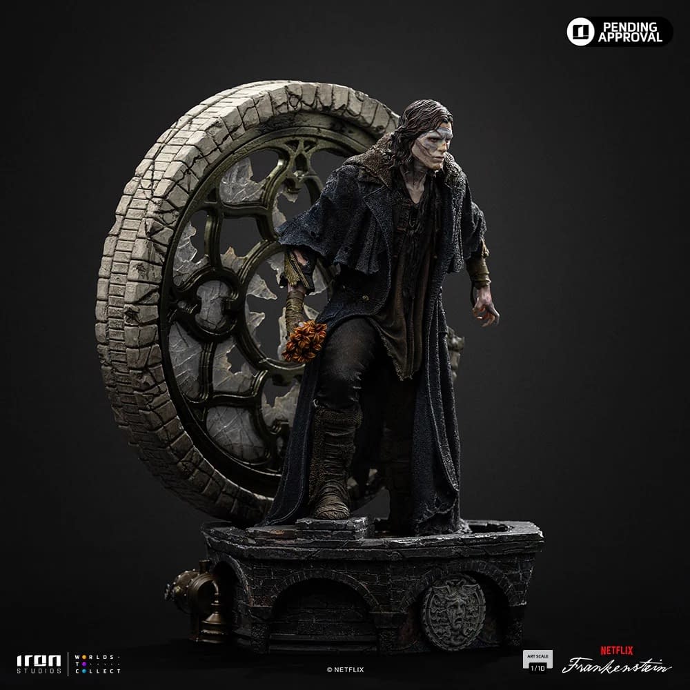Iron Studios Debuts New Guillermo Del Toro's Frankenstein Statue