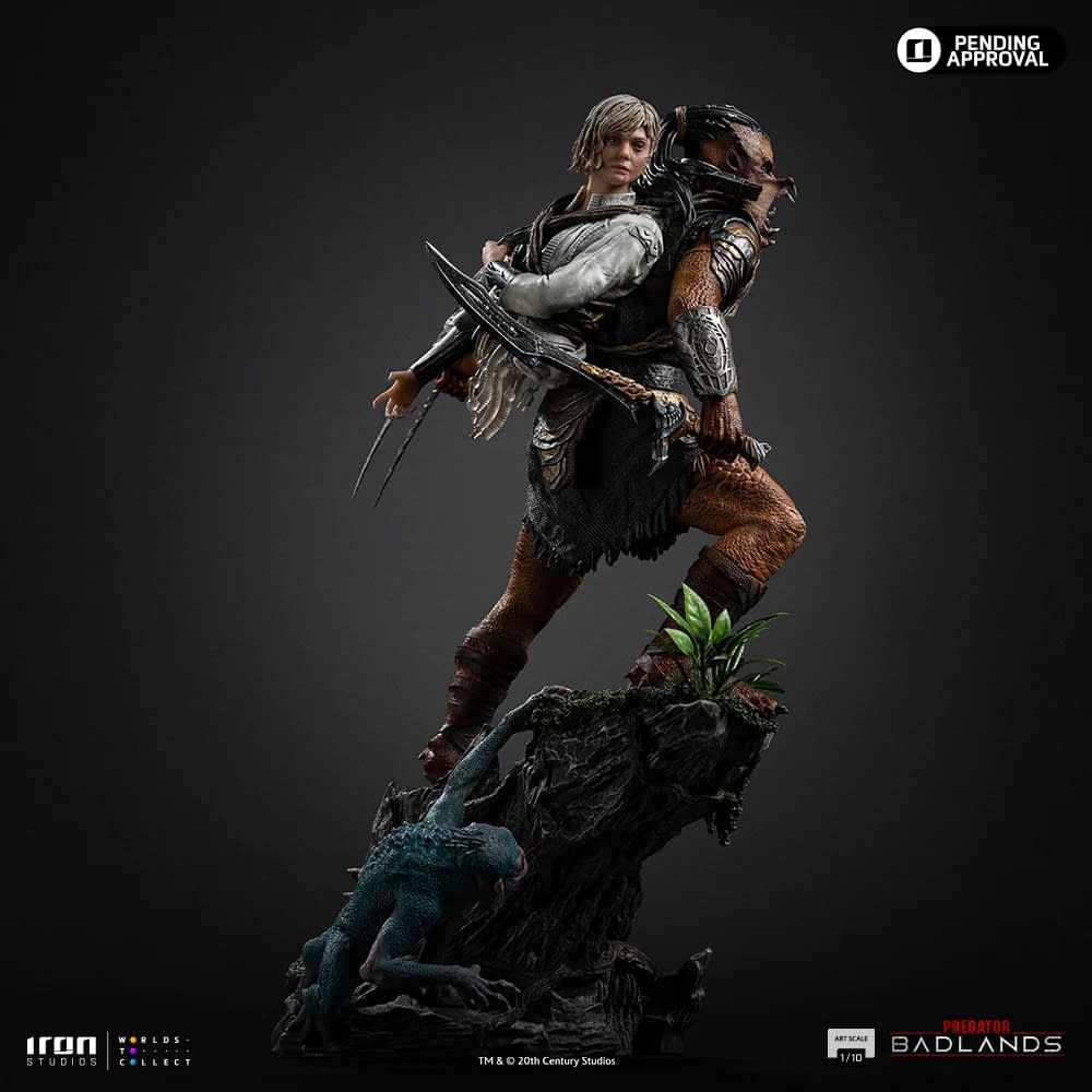 Adventure Awaits with Iron Studios New 1/10 Predator: Badlands Statue 
