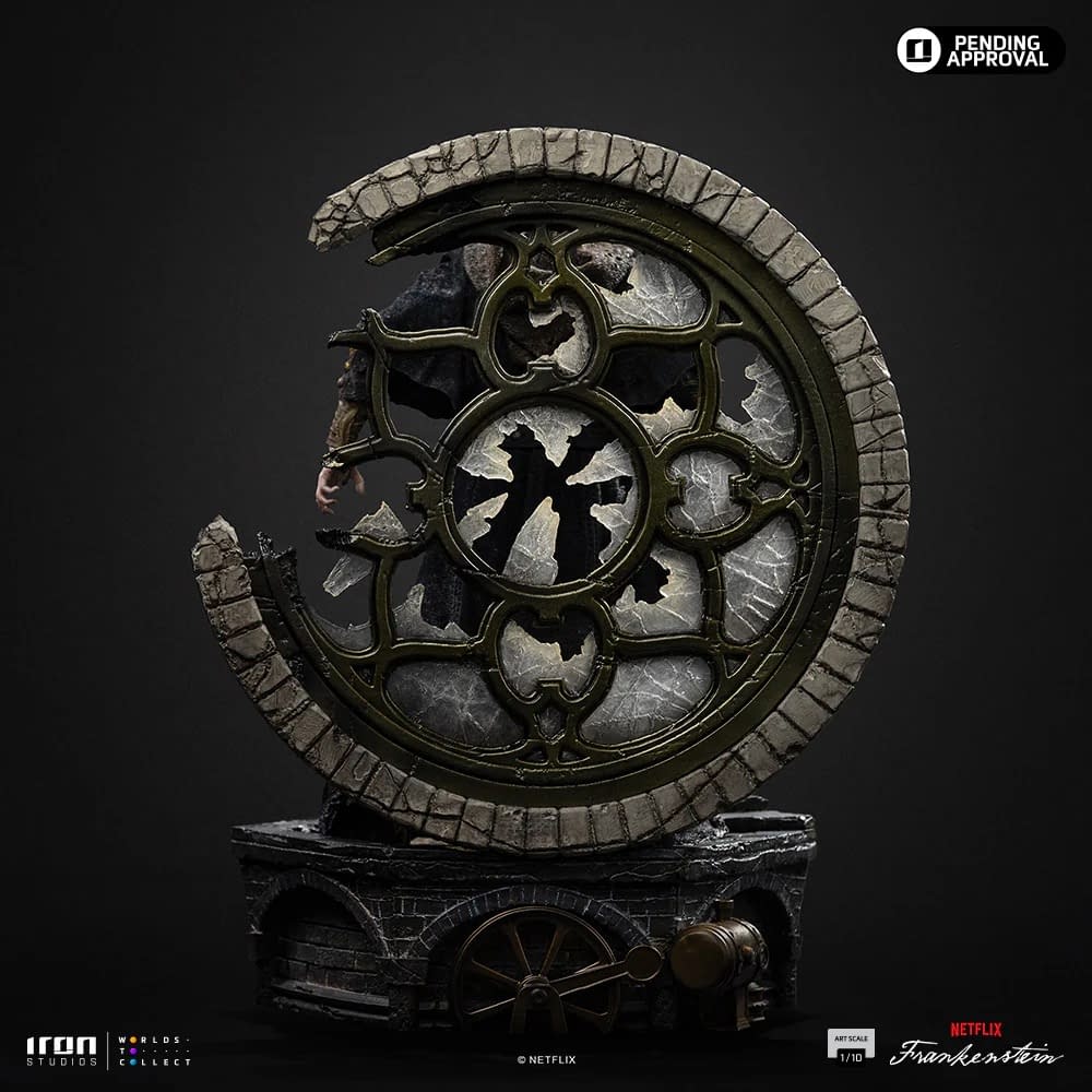 Iron Studios Debuts New Guillermo Del Toro's Frankenstein Statue