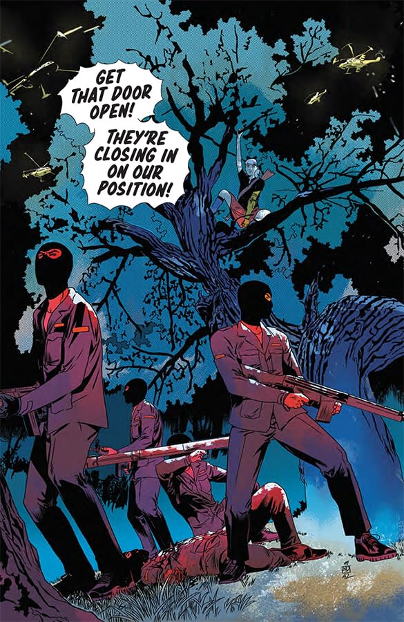 Interior preview page from We're Taking Everyone Down With Us #6