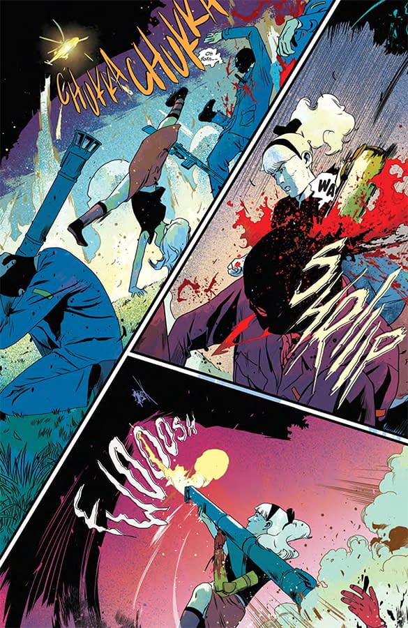 Interior preview page from We're Taking Everyone Down With Us #6