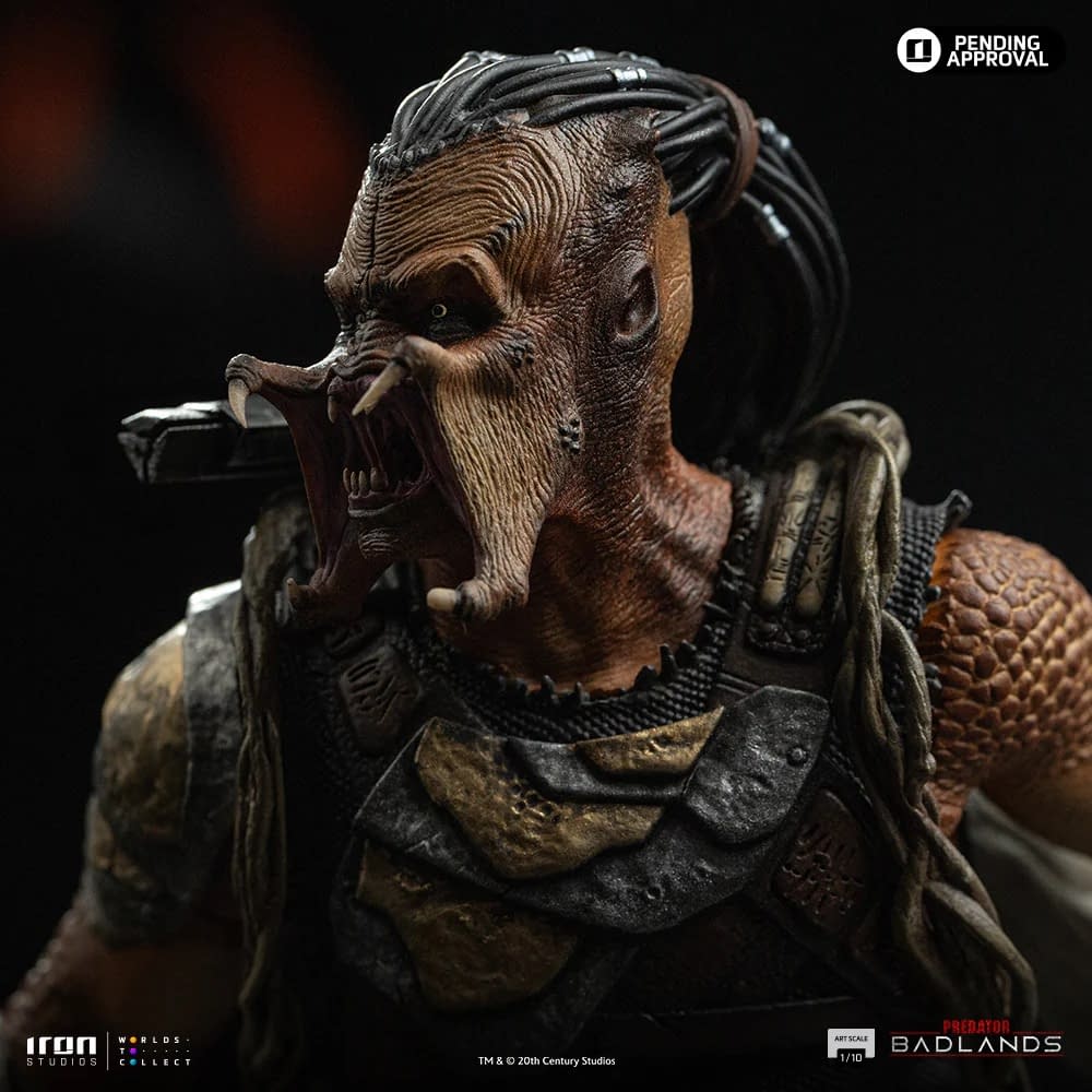 Adventure Awaits with Iron Studios New 1/10 Predator: Badlands Statue 