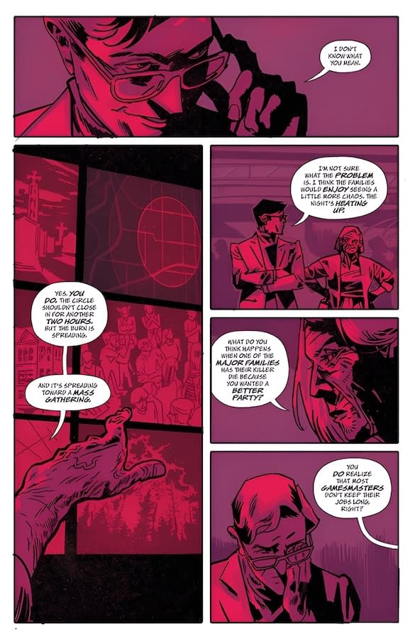 Interior preview page from Exquisite Corpses #7